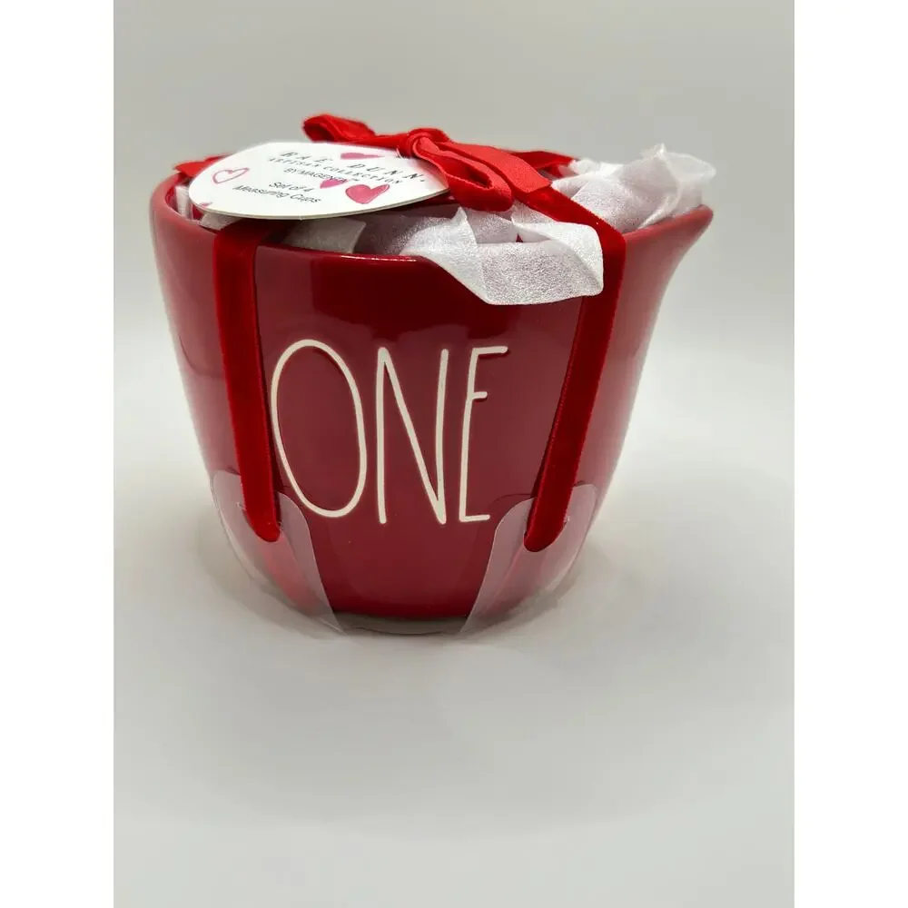 Rae Dunn Valentine’s Day RED Measuring Cups